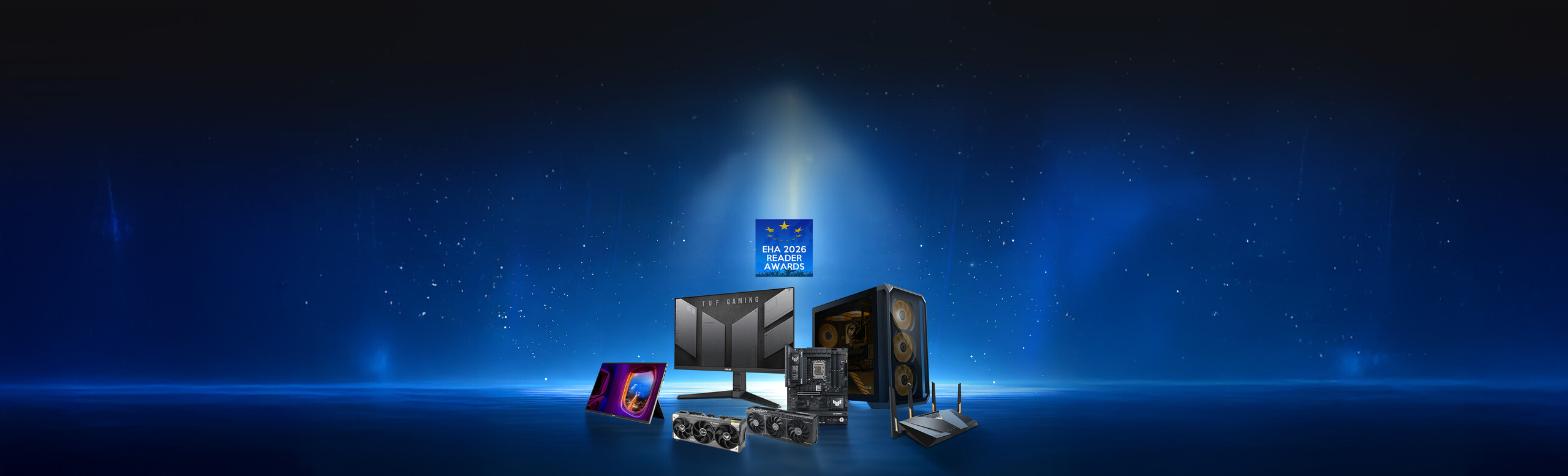 It's EHA Reader Awards 2026 which was voted by 20 million readers from European Hardware Association, and this year, we have 7 product categories been voted as the best, include motherboards, graphics cards, gaming monitors, portable monitors, routers, laptops and gaming PCs.